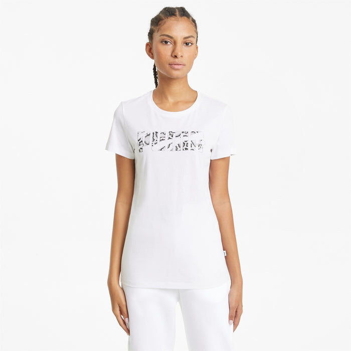 Puma Donna T-shirt 585736 Bianco