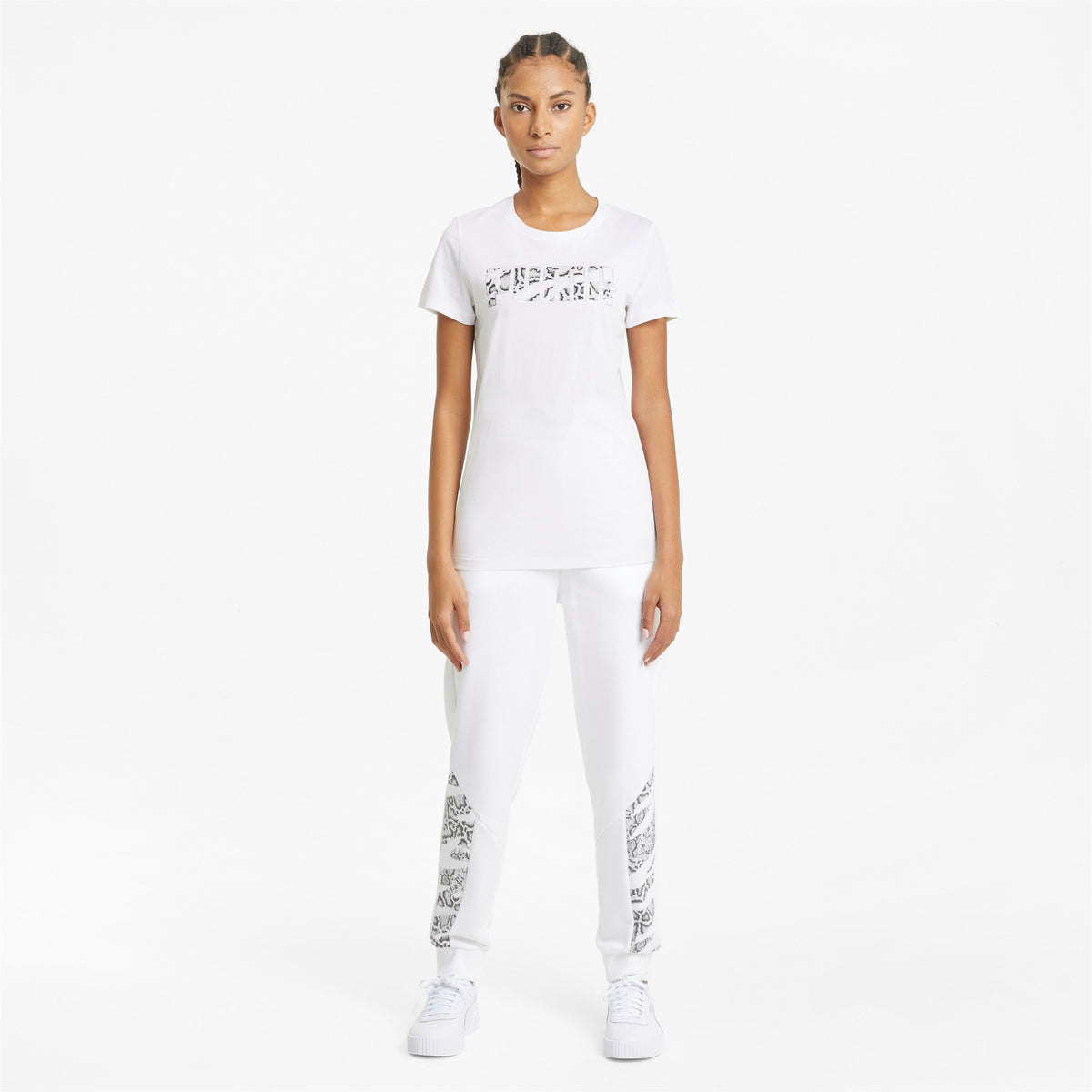 Puma Donna T-shirt 585736 Bianco