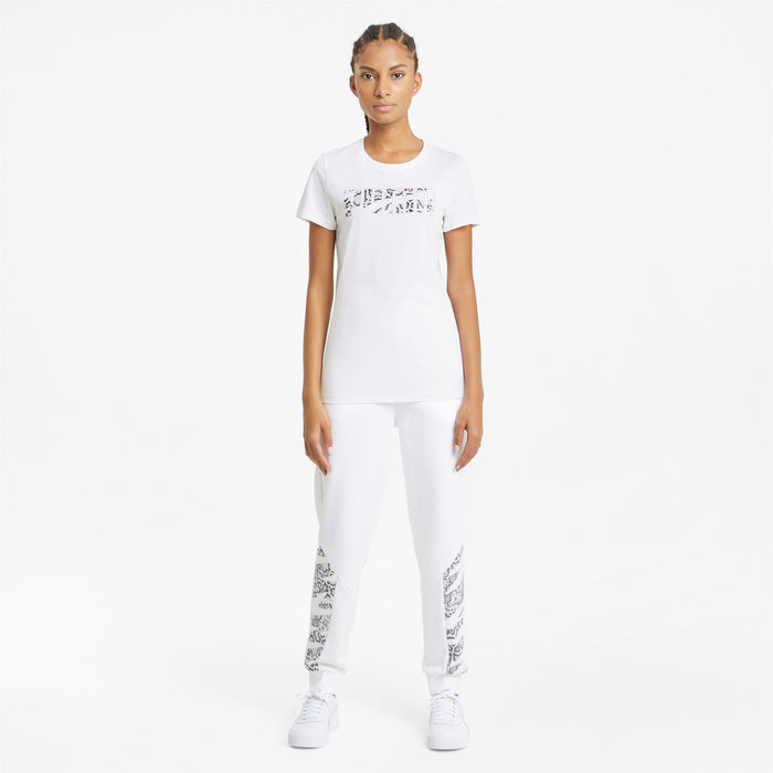 Puma Donna T-shirt 585736 Bianco