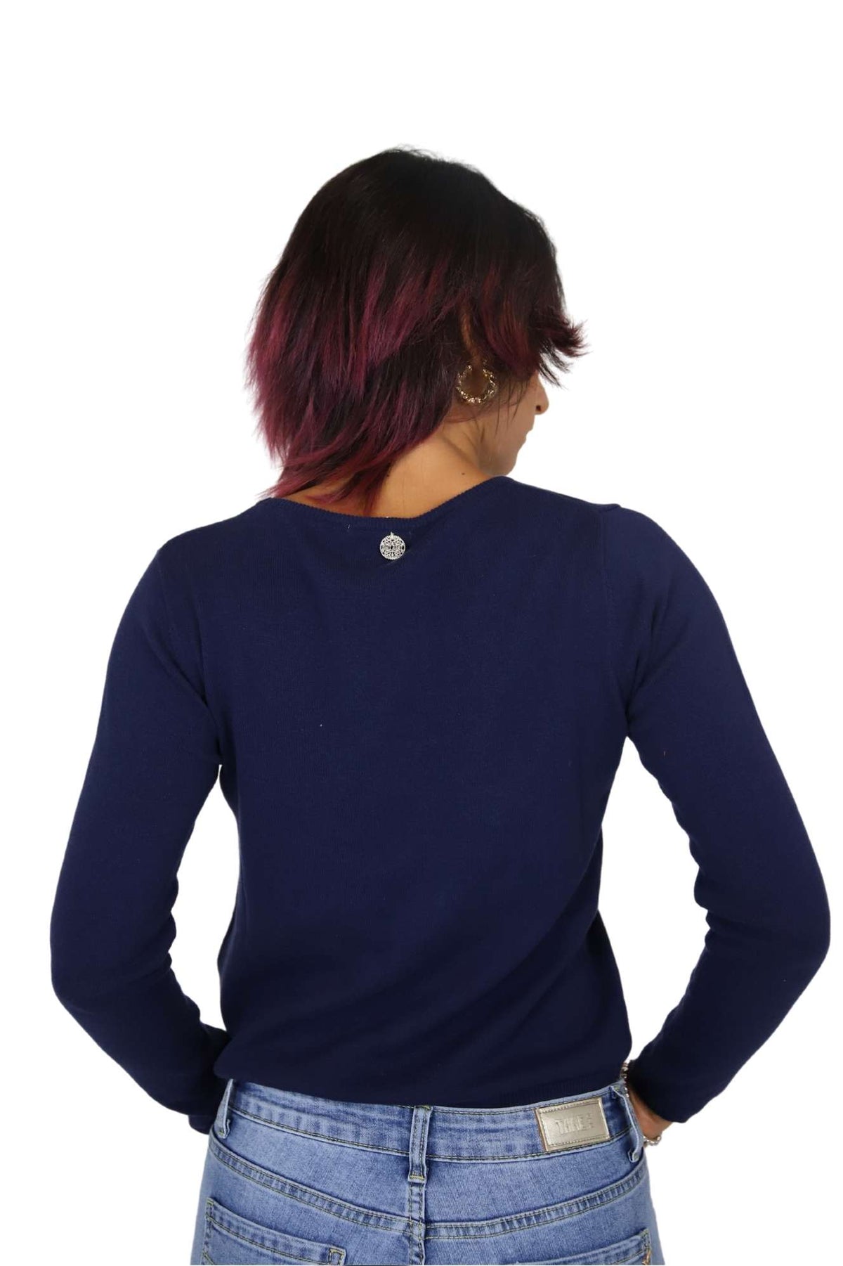 TAKE TWO Donna Maglia DKE4615 Blu