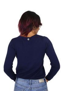 TAKE TWO Donna Maglia DKE4615 Blu