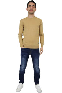 TAKE TWO Uomo Maglia UKE3903 Cammello