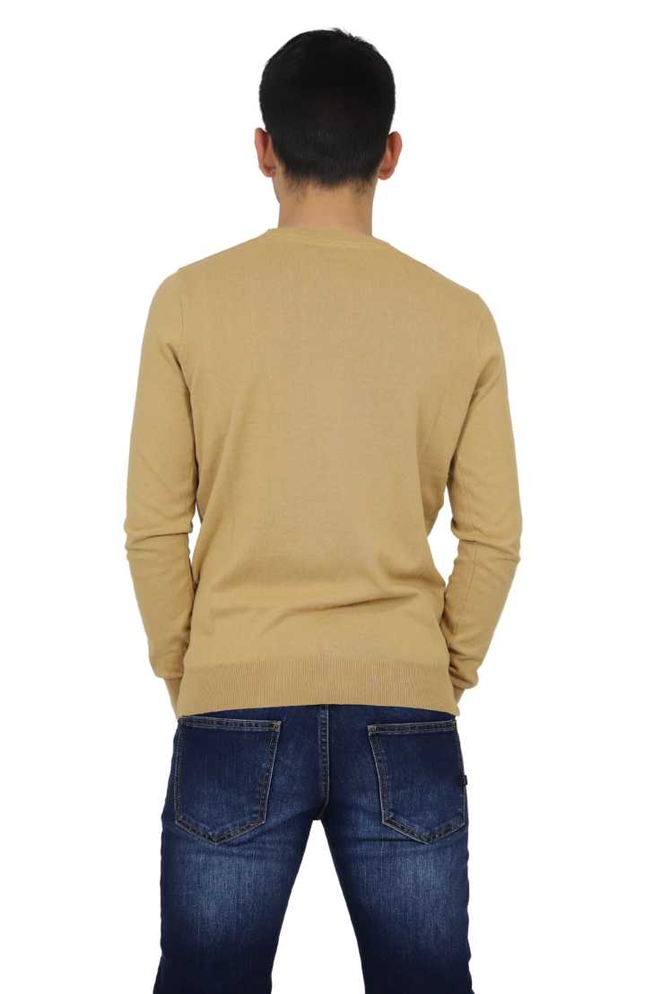 TAKE TWO Uomo Maglia UKE3903 Cammello