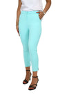 Zahjr Femme Pantalon 53538605 Vert d'eau