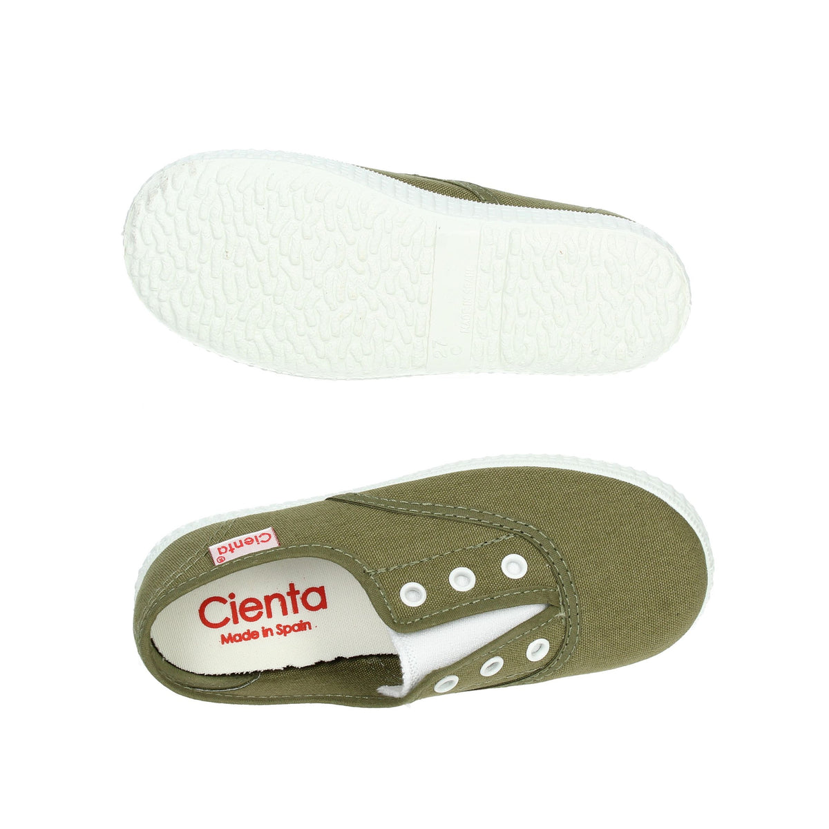 CIENTA Bambini e ragazzi Slip-on 55000 Verdone