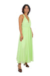 Zahjr Damen Kleid 53538570 Grün