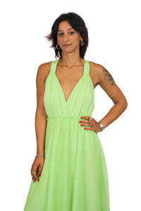 Zahjr Donna Vestito 53538570 Verde