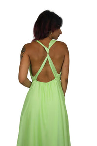 Zahjr Donna Vestito 53538570 Verde