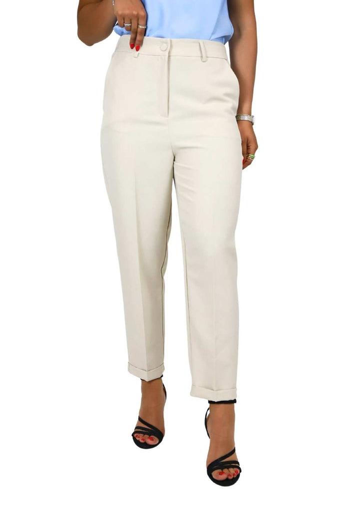 Zahjr Donna Pantalone 53538608 Beige