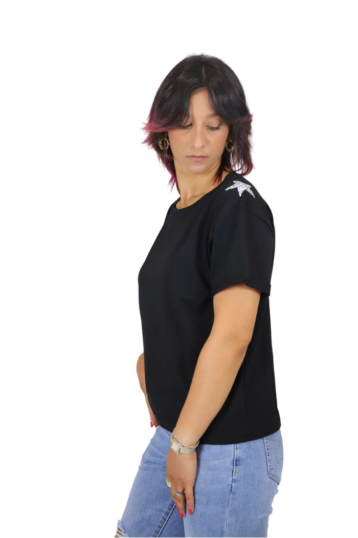 Zahjr Donna T-shirt 53538595 Nero