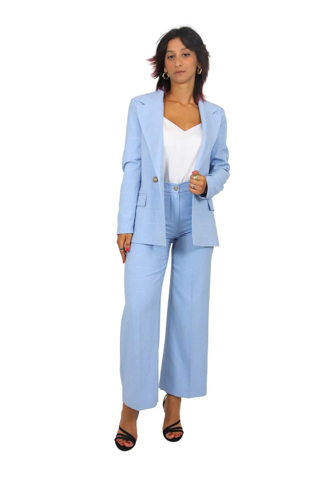 Zahjr Donna Giacca 53538747 Cielo