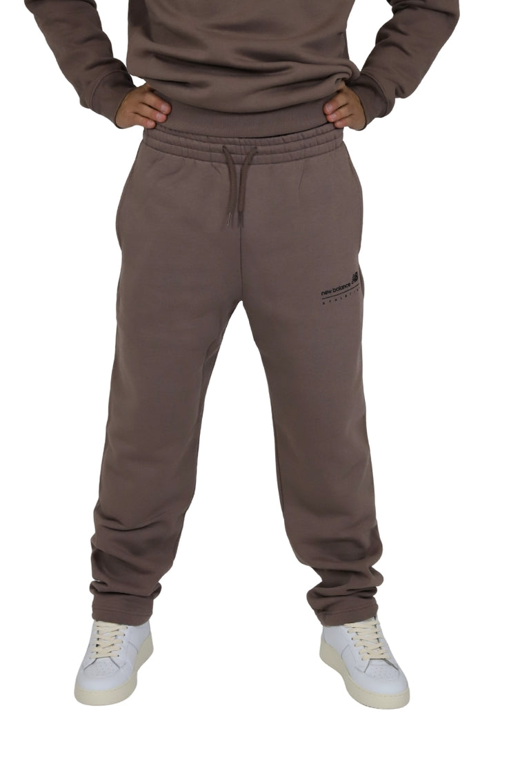 NEW BALANCE Uomo Pantalone MP53508EAS Taupe