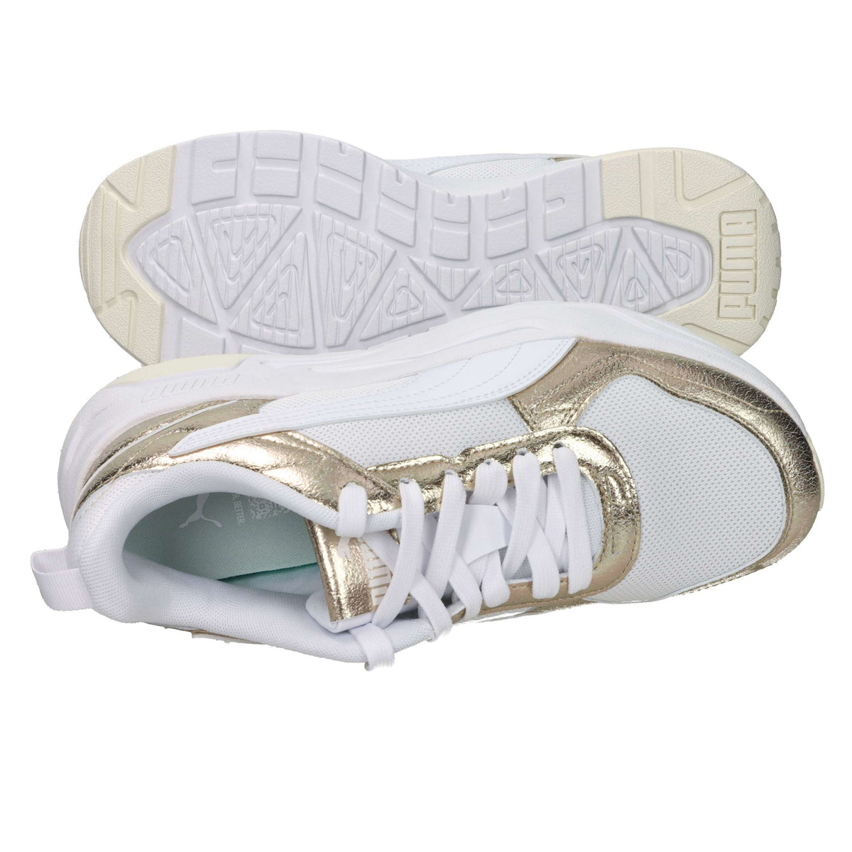 Puma Donna Sneakers 404746 Bianco/Oro