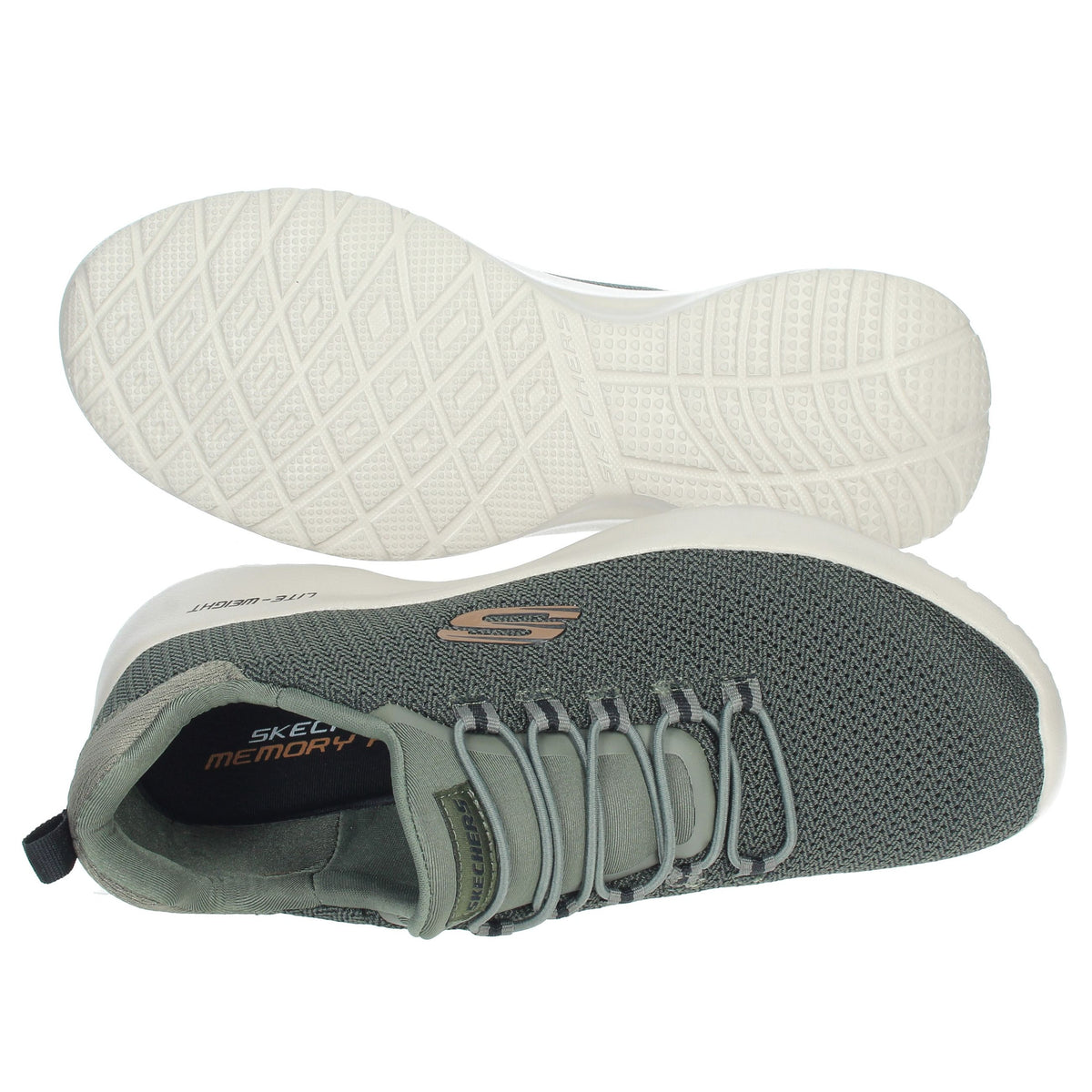 SKECHERS Uomo Slip-on 58360 Verdone