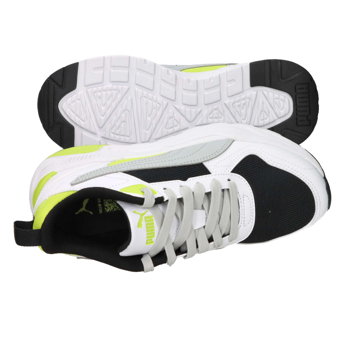 Puma Bambini e ragazzi Sneakers 403703 Bianco/Nero