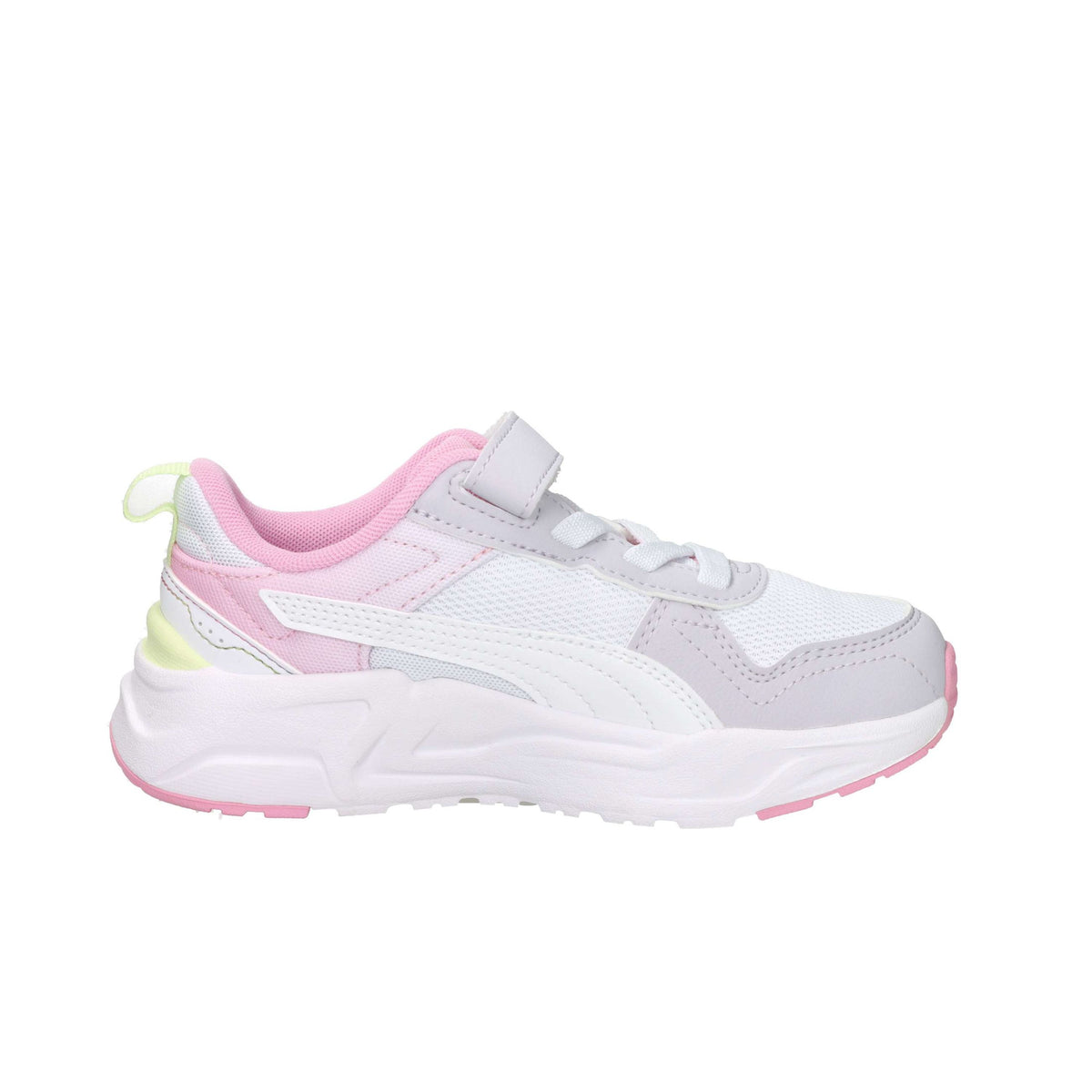 Puma Bambine e ragazze Sneakers 405020 Bianco/Rosa