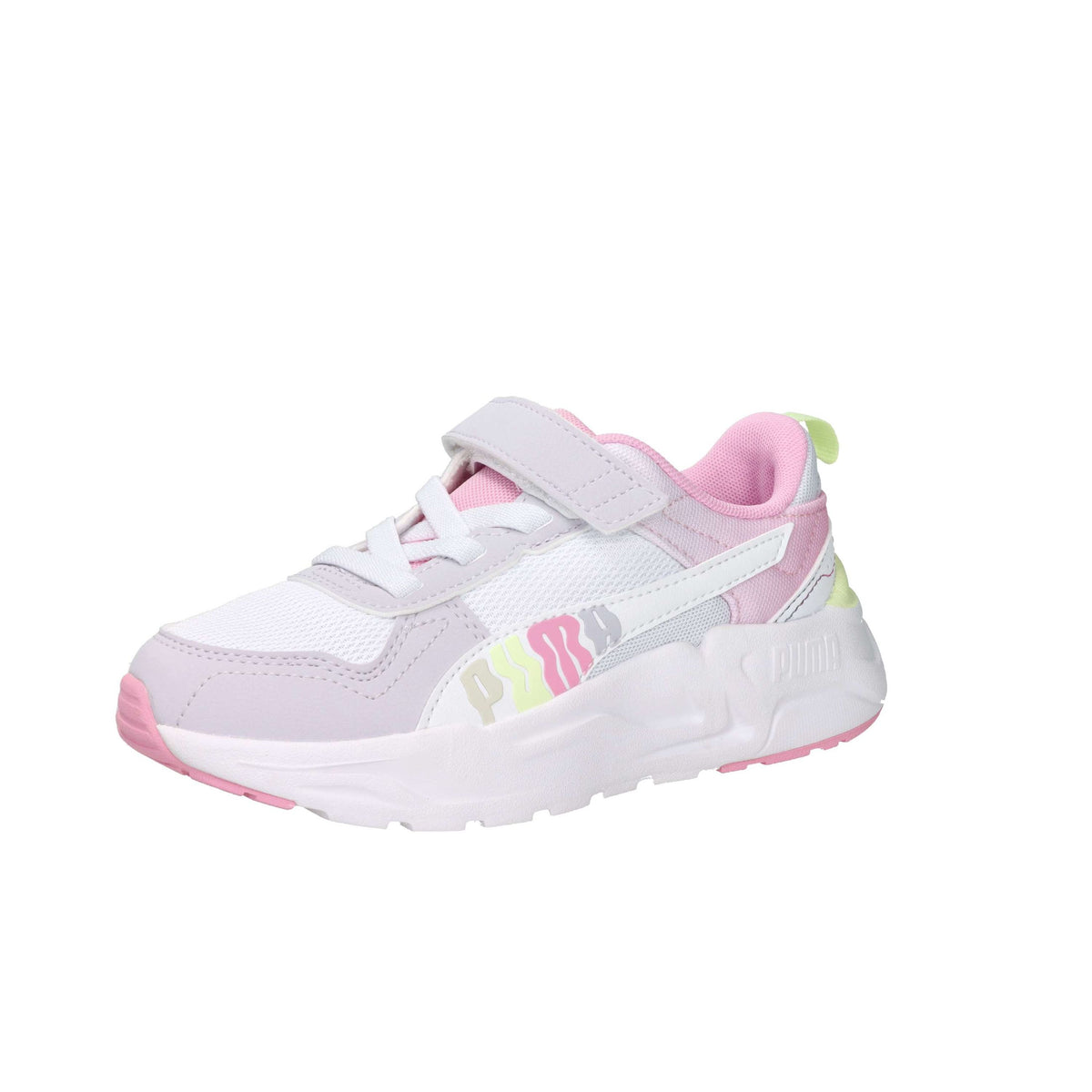 Puma Bambine e ragazze Sneakers 405020 Bianco/Rosa