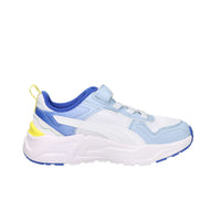 Puma Bambini e ragazzi Sneakers 405020 Bianco/Celeste