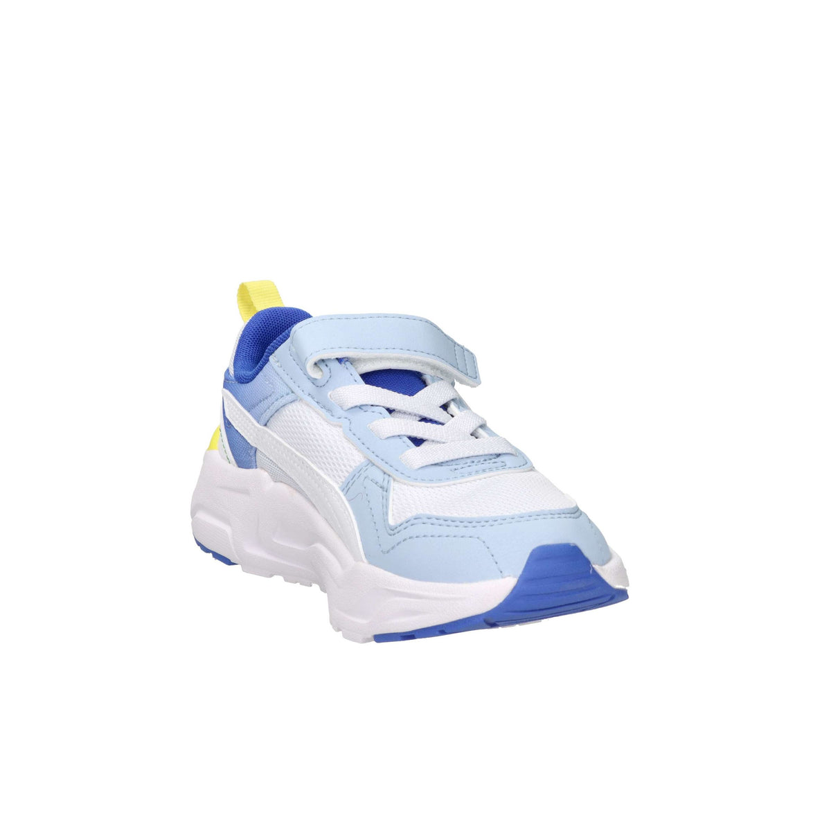 Puma Bambini e ragazzi Sneakers 405020 Bianco/Celeste