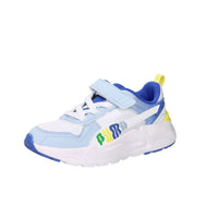Puma Bambini e ragazzi Sneakers 405020 Bianco/Celeste