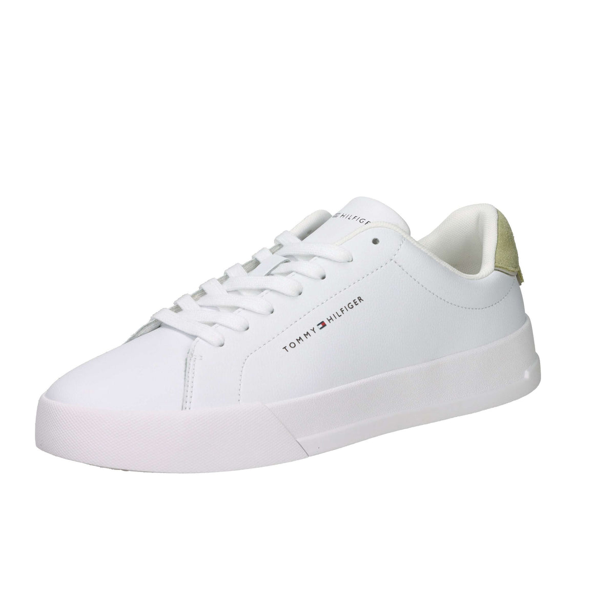 Tommy Hilfiger Uomo Sneakers FM0FM05367 Bianco/Verde