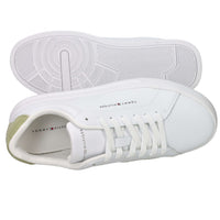 Tommy Hilfiger Uomo Sneakers FM0FM05367 Bianco/Verde