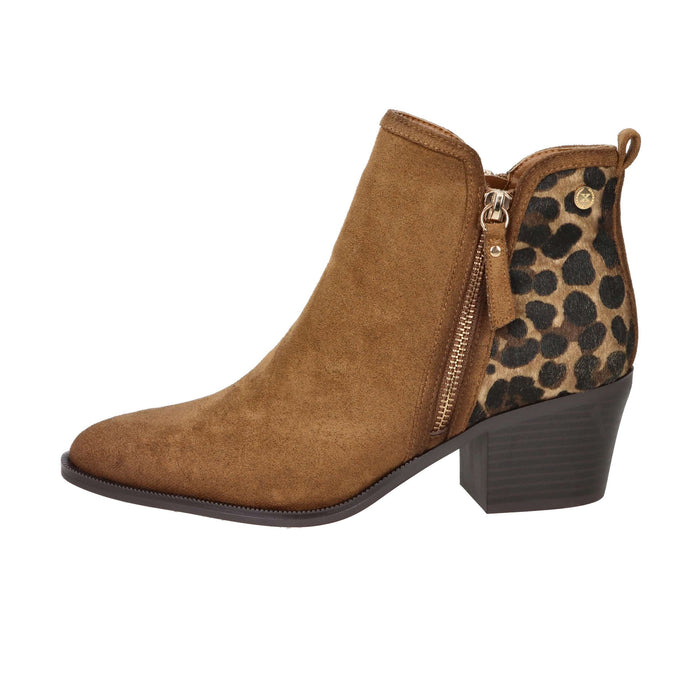 Xti Donna Stivaletti con tacco 144647 Cammello