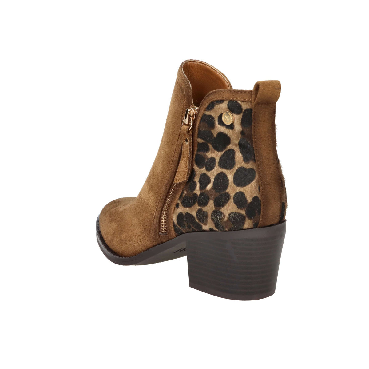 Xti Donna Stivaletti con tacco 144647 Cammello