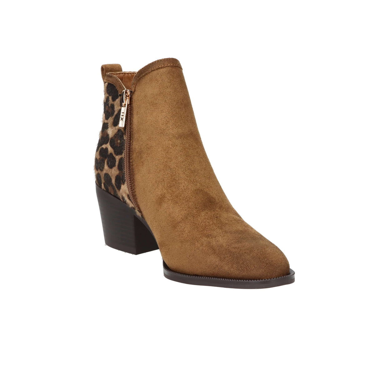 Xti Donna Stivaletti con tacco 144647 Cammello