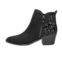 Xti Donna Stivaletti con tacco 144647 Nero