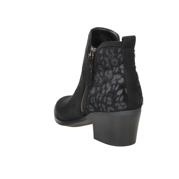 Xti Donna Stivaletti con tacco 144647 Nero