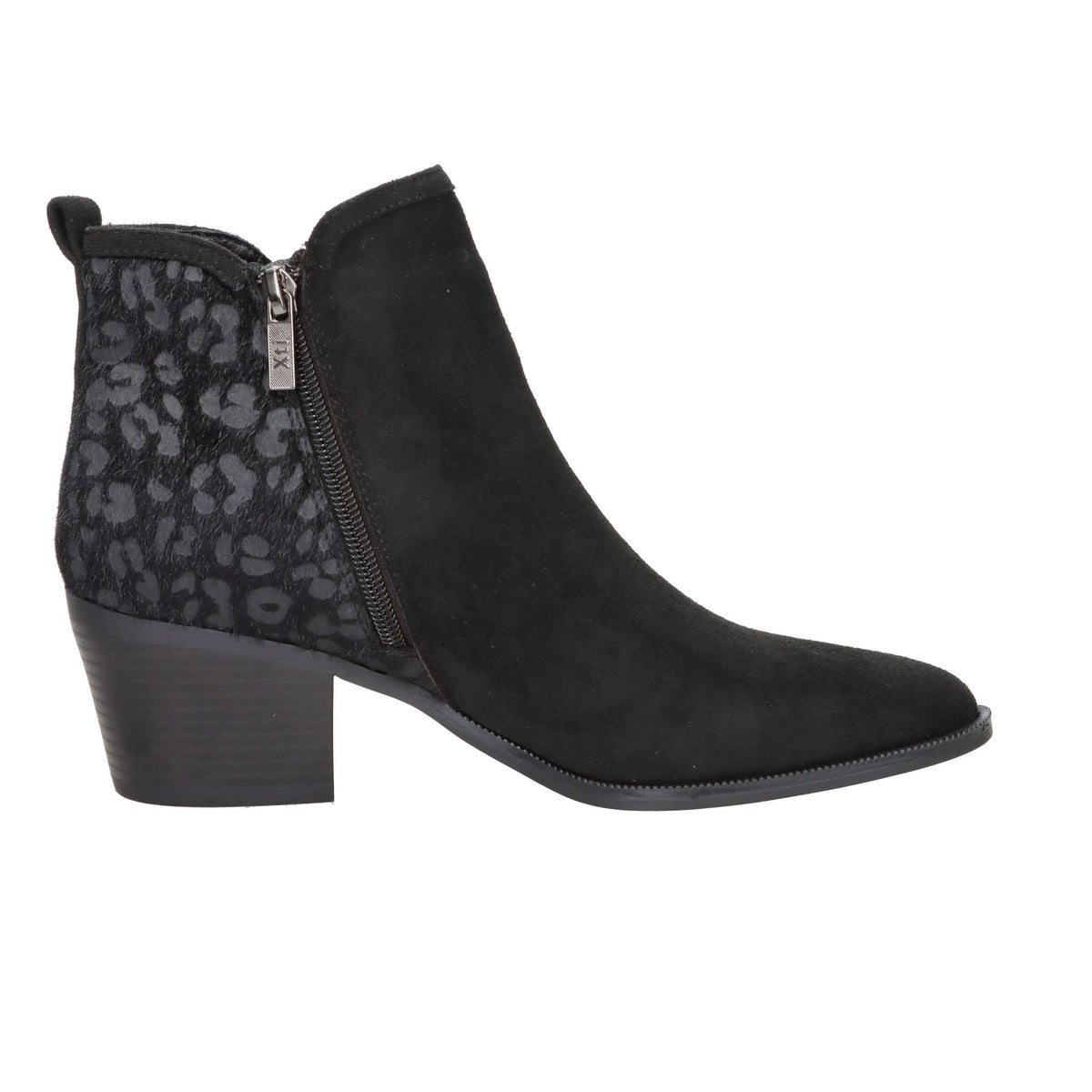 Xti Donna Stivaletti con tacco 144647 Nero