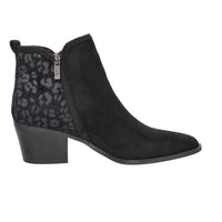 Xti Donna Stivaletti con tacco 144647 Nero