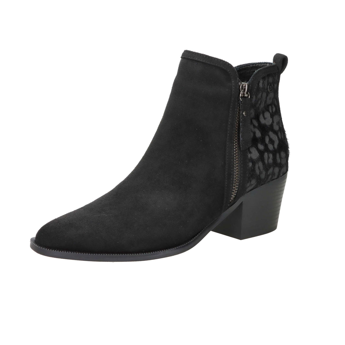 Xti Donna Stivaletti con tacco 144647 Nero