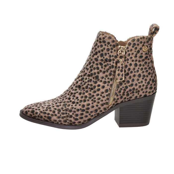 Xti Donna Stivaletti con tacco 144648 Taupe