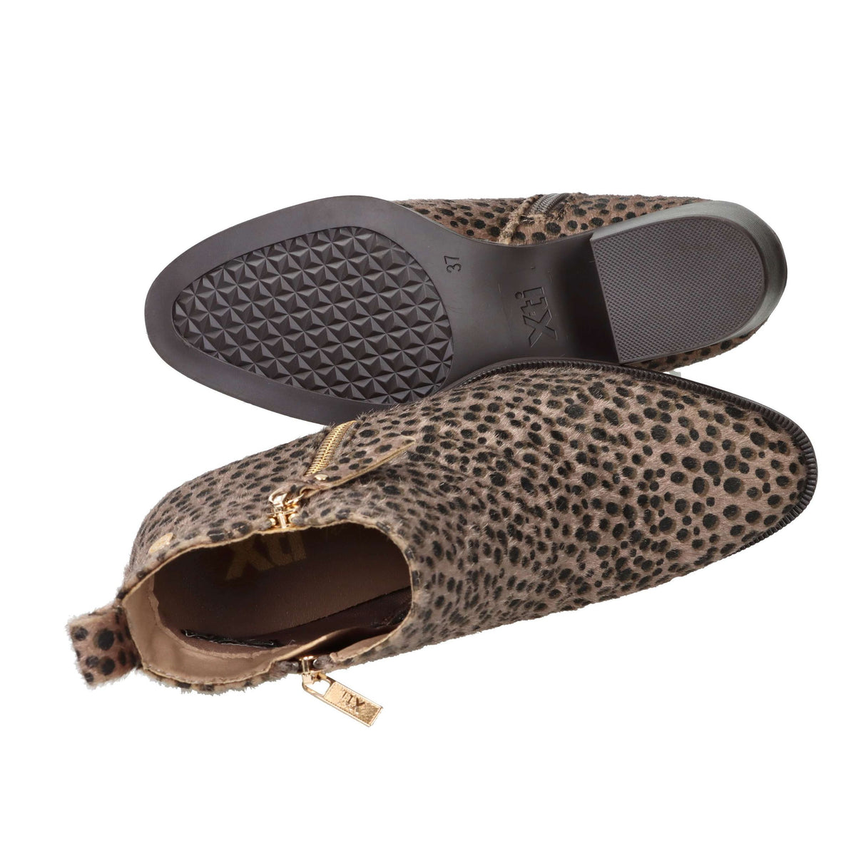 Xti Donna Stivaletti con tacco 144648 Taupe