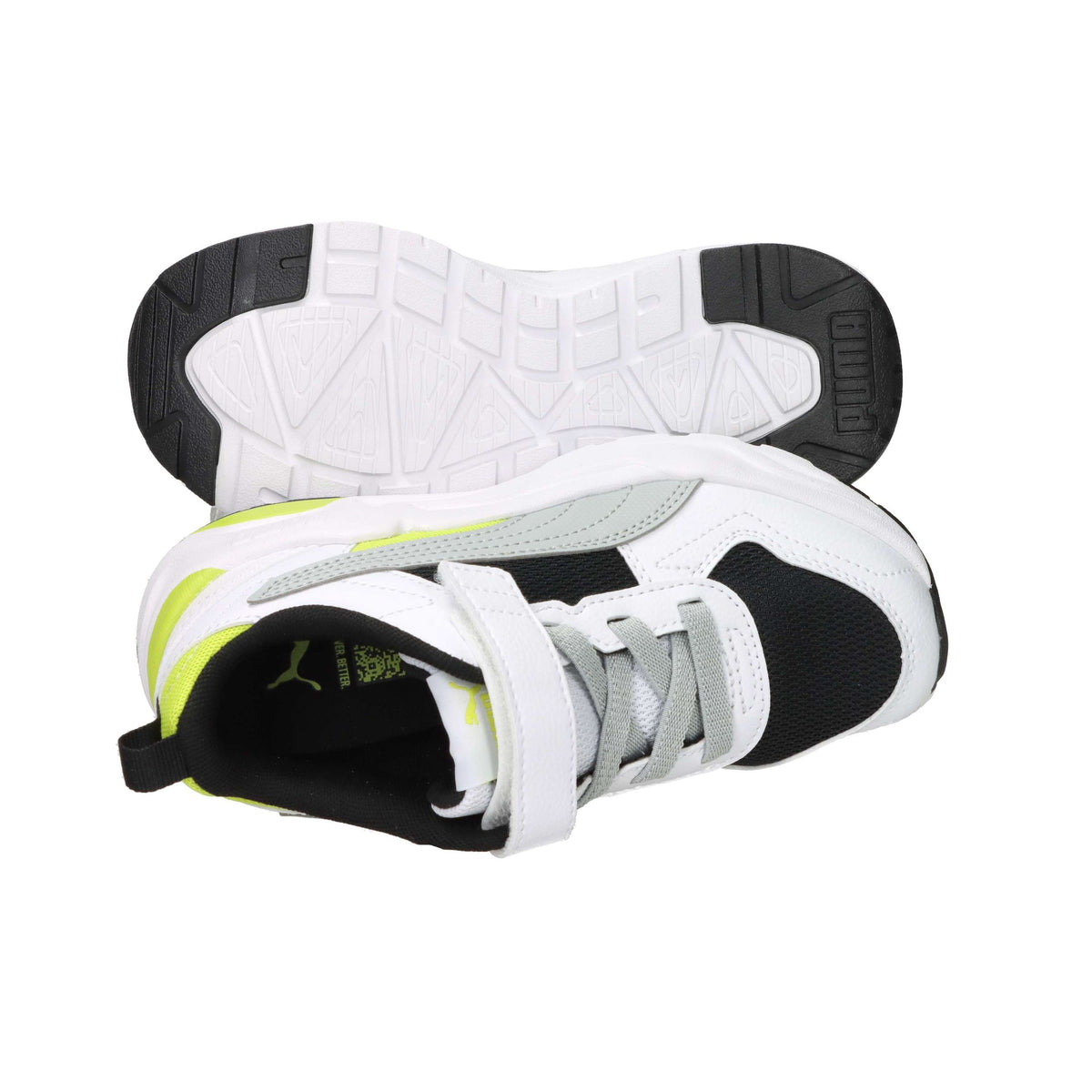 Puma Bambini e ragazzi Sneakers 403704 Bianco/Nero