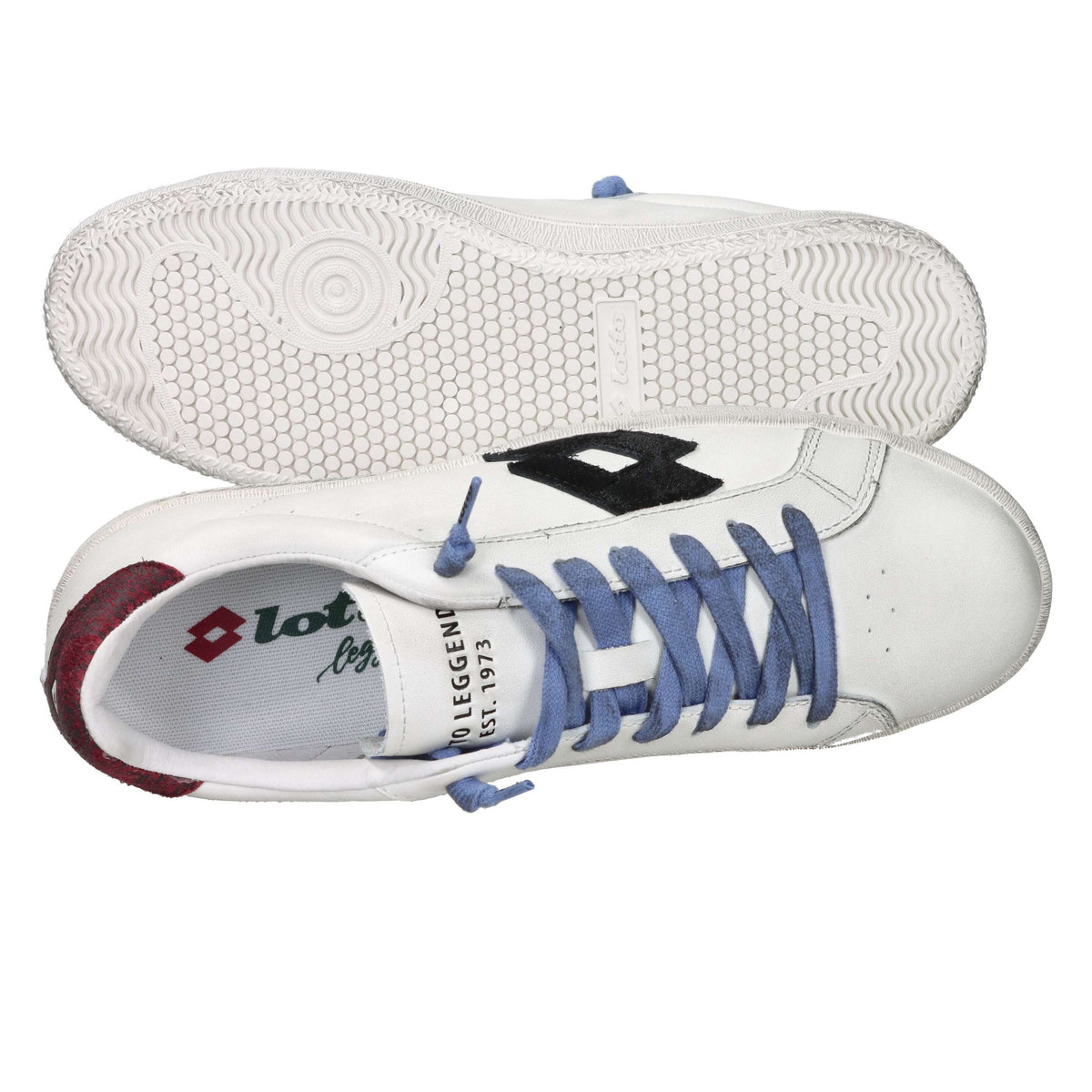 Lotto Leggenda Uomo Sneakers 223617 Bianco/Bordeaux