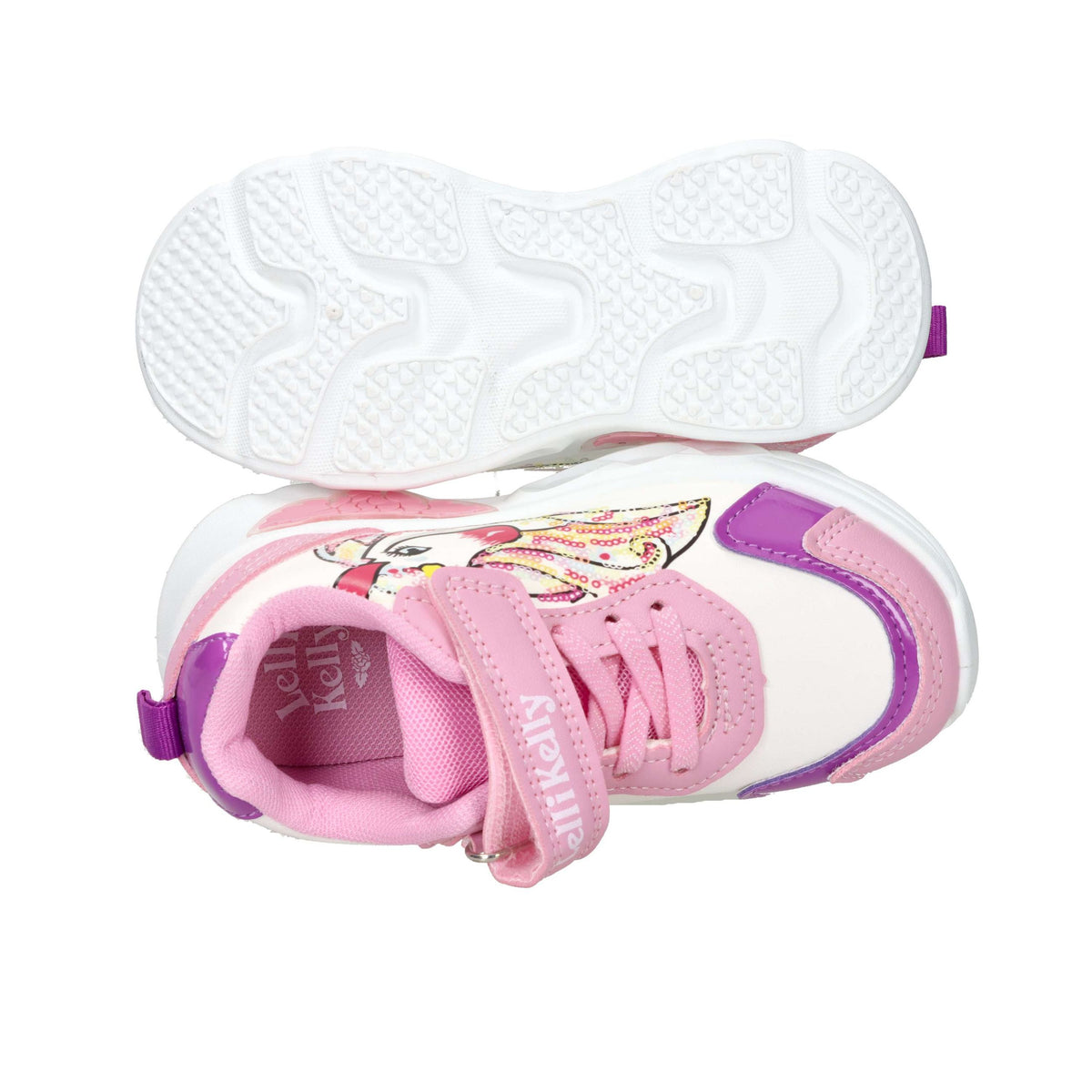 Lelli Kelly Bimbo Sneakers LKAA4490 Bianco/Rosa