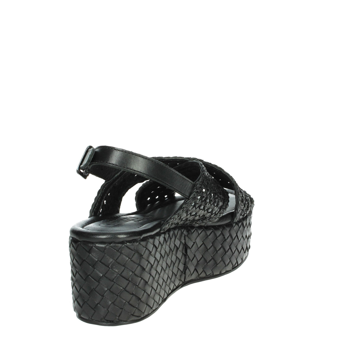 Carmela Donna Sandali con zeppa 161638 Nero