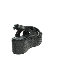 Carmela Donna Sandali con zeppa 161638 Nero
