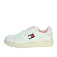 Tommy Hilfiger Donna Sneakers bassa EN0EN02505 Bianco/Rosa