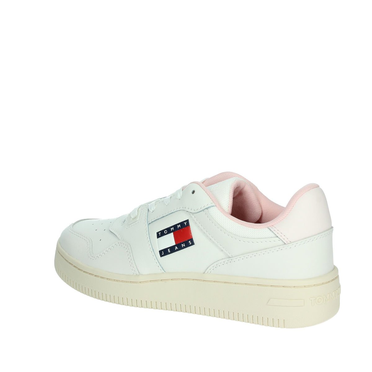 Tommy Hilfiger Donna Sneakers bassa EN0EN02505 Bianco/Rosa