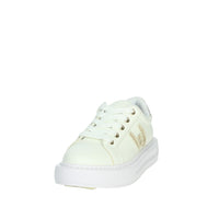 LIU-JO Bambine e ragazze Sneakers bassa 4F4305 EX014 Bianco/Oro
