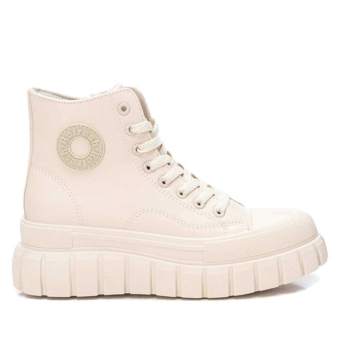 REFRESH Donna Sneakers alta 172359 Beige