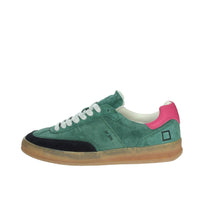 D.A.T.E. Donna Sneakers bassa W411-SL-CO-GR Verdone