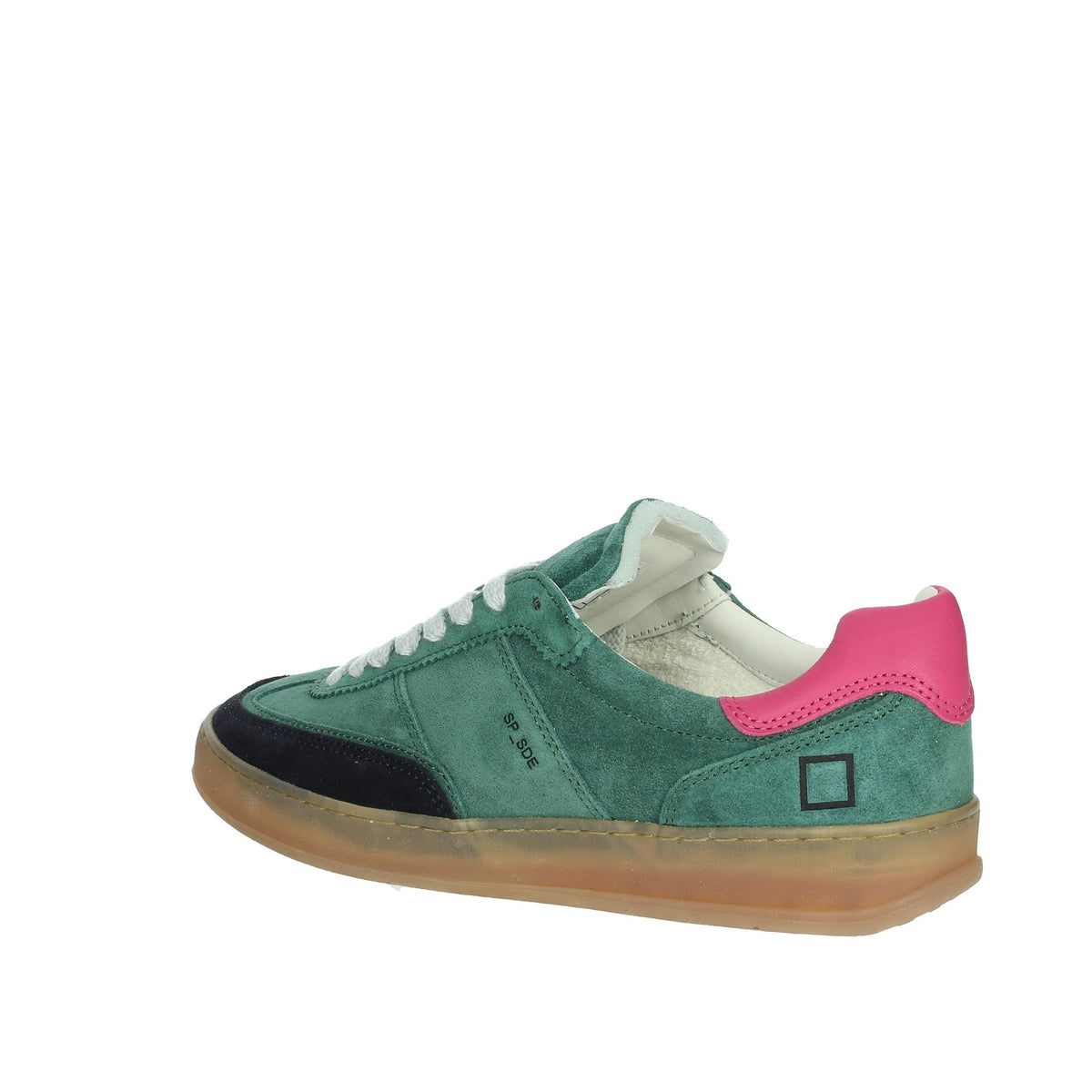 D.A.T.E. Donna Sneakers bassa W411-SL-CO-GR Verdone