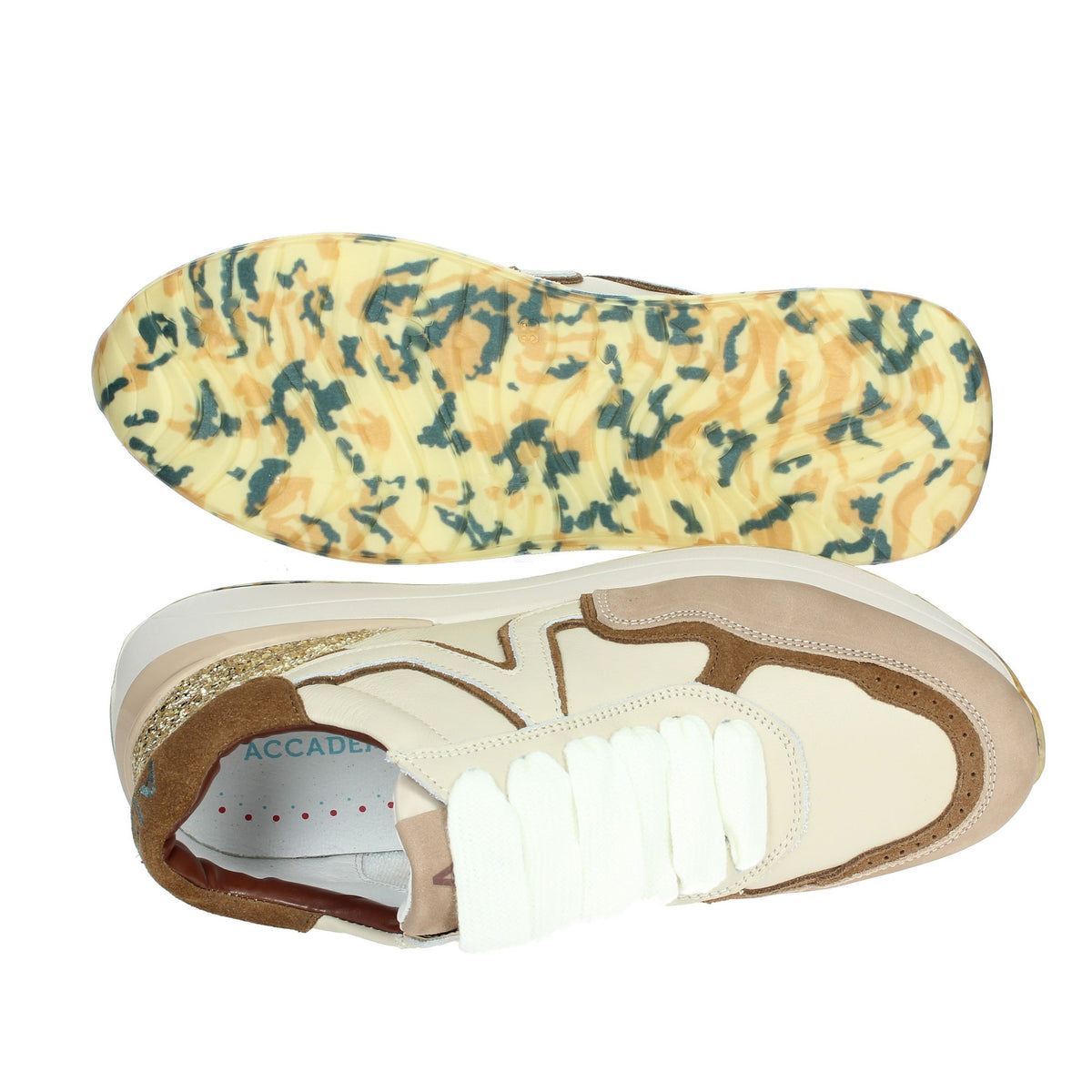Accademia 72 Donna Sneakers bassa AC-051 Beige