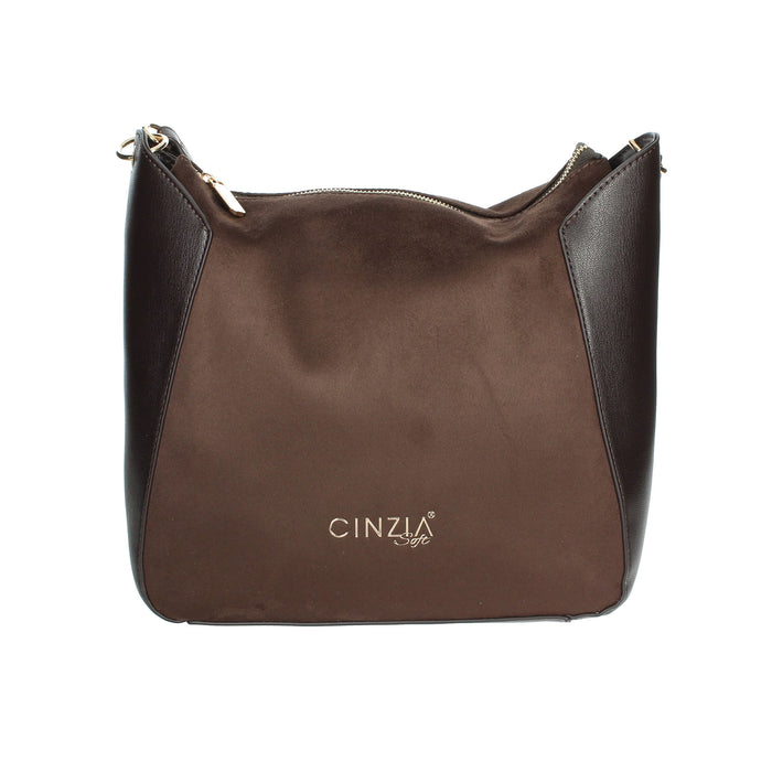 CINZIA SOFT Donna Borsa a spalla ABEG200 Marrone