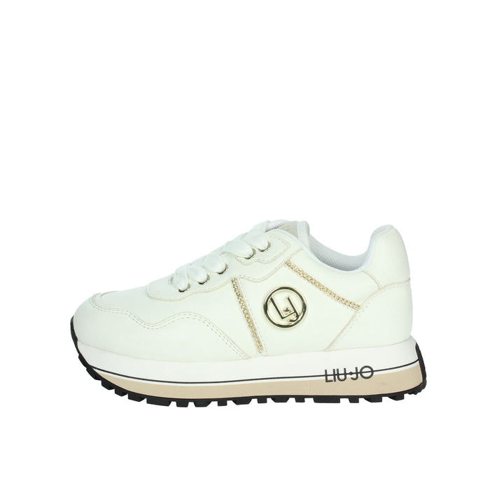 LIU-JO Bambine e ragazze Sneakers bassa 4F4307 EX014 Bianco